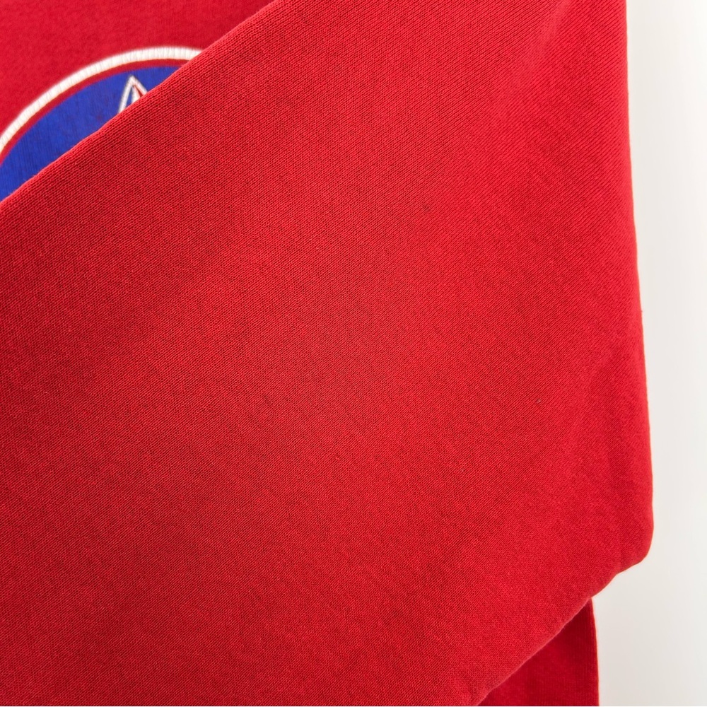 Vintage Boys and Girls Club Camp Fire Red Crew Neck Sweatshirt Fruit of the Loom - Picture 4 of 11
